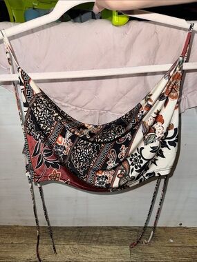 Windsor Multicolor Floral Patchwork Mini Sling Bag